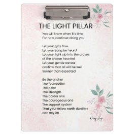 Pranchetas Pilar-Luz - Despertando Poesia Poema