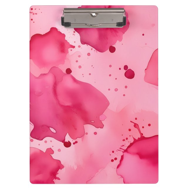 Pranchetas Pink on Pink Abstract  (Frente)