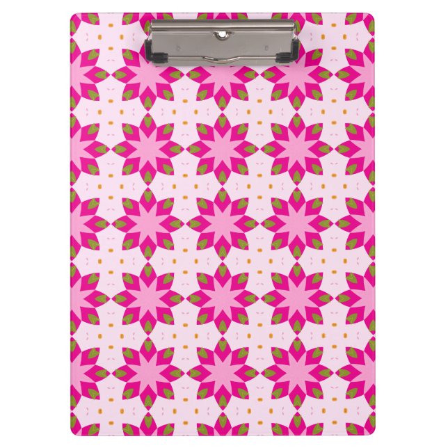 Pranchetas Pink Petal Mosaic pattern (Frente)