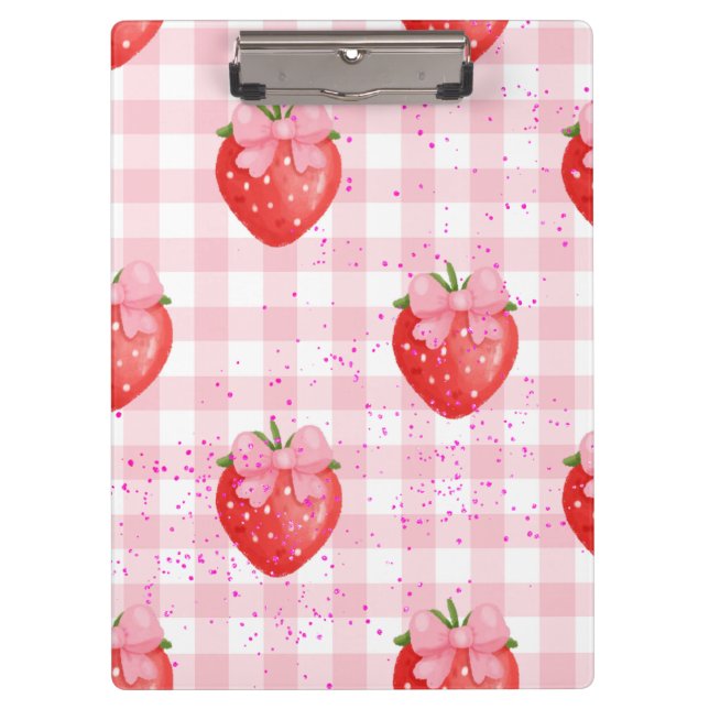 PRANCHETAS PINK STRAWBERRIES (Frente)