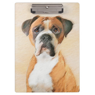 Pranchetas Pintura De Cachorro Descortada Arte Animal Origina