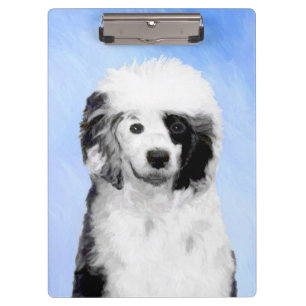 Pranchetas Pintura de Cachorro Português - Arte Original de C