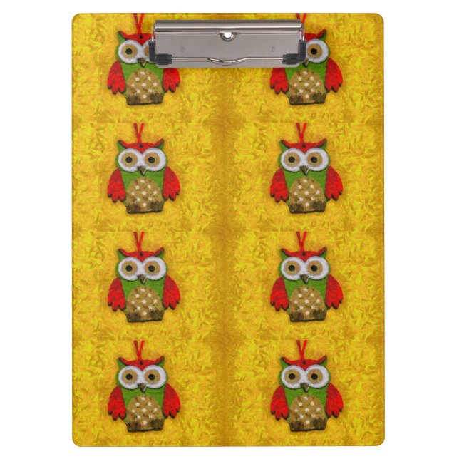 Pranchetas Pintura de coruja (Frente)