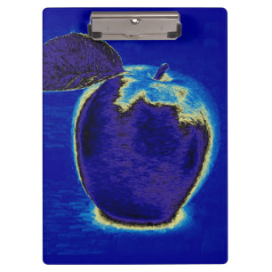 Pranchetas Pintura de Maçã Azul