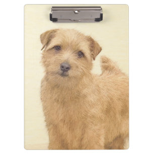 Pranchetas Pintura de Norfolk Terrier - Arte de Cachorro Orig