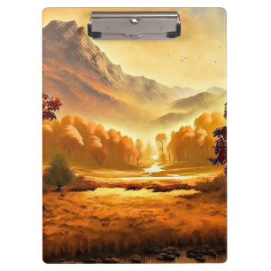 Pranchetas Pintura de Paisagem de Outono-68754
