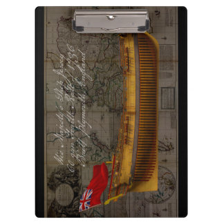 Pranchetas Pintura de Perfil do Navio Jersey