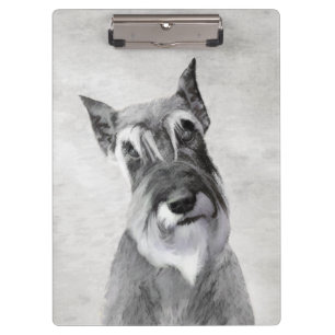Pranchetas Pintura de Schnauzer (Giant) - Arte Canina