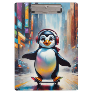 Pranchetas Pintura digital pinguim Legal