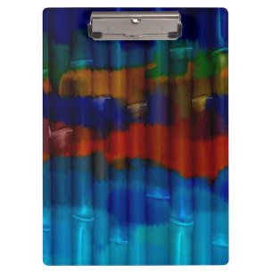 Pranchetas Pintura em acrílico de bambu 2