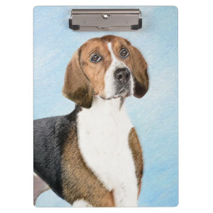 Pranchetas Pintura Inglesa em Foxhound - Arte Cachorro Origin