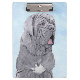 Pranchetas Pintura Mastiff Neopolita - Arte Canina Original
