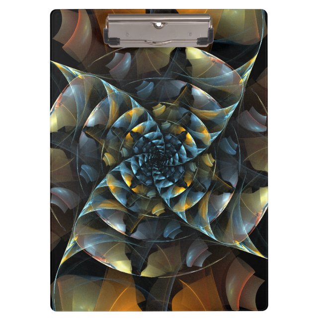 Pranchetas PinWheel Abstrato Art (Frente)