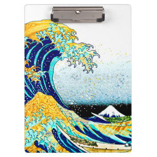 Pranchetas PixDezines Vintage, Excelente Wave, Hokusai 葛 飾 北