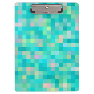 Pranchetas Pixel Art Multicolor Patterno