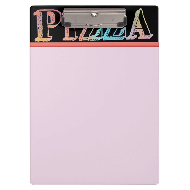 Pranchetas Pizza Clipboard (Frente)