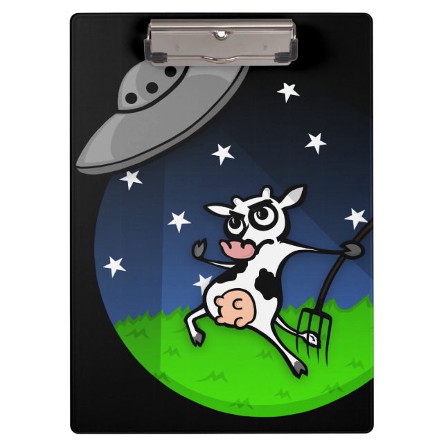 PRANCHETAS PLACA DE ALIENÍGENA DA VACA FUNNA (Frente)
