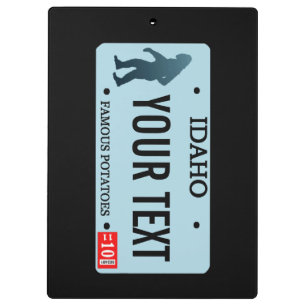 Pranchetas Placa de Licença Idaho Sasquatch