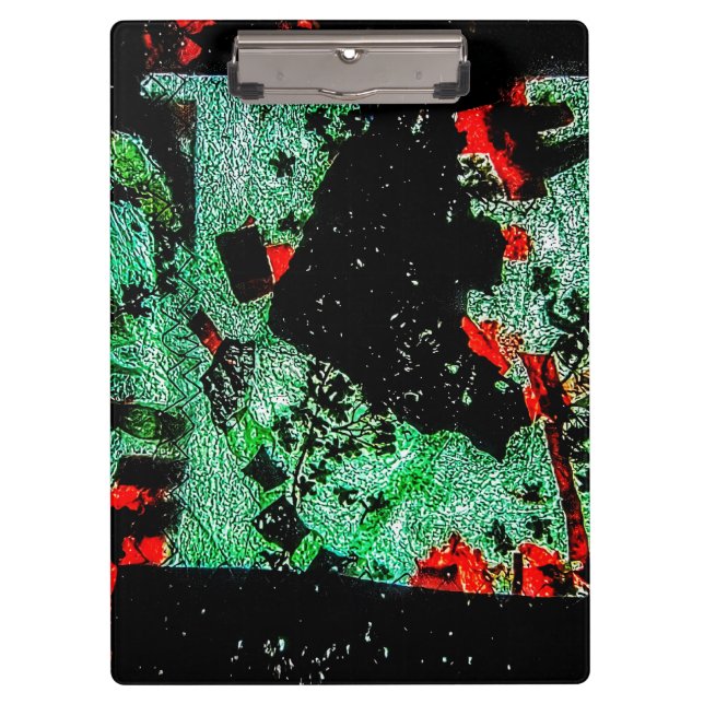 Pranchetas Placa de reciclado de flor seca (Frente)