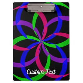 Pranchetas Placa de transferência geométrica multicolorida Fi