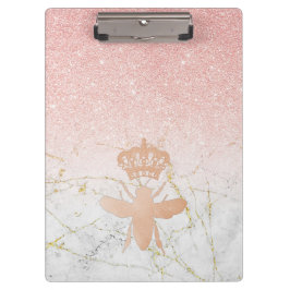 Pranchetas Placa de transferência grande Dourada de Rosa BEE