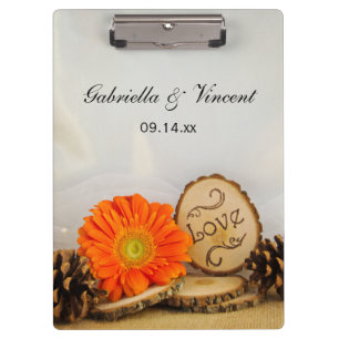 Pranchetas Planeamento Rustic Daisy Woodland