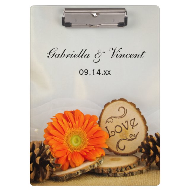 Pranchetas Planeamento Rustic Daisy Woodland (Frente)