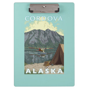 Pranchetas Plano de Bush & pesca - Cordova, Alaska