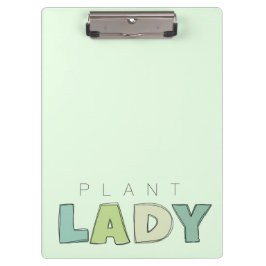 Pranchetas Planta Lady Clipboard
