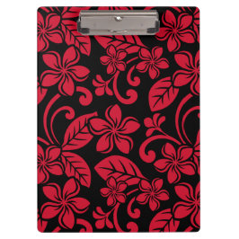 PRANCHETAS PLUMÉRIA ISLAND (PRETO/VERMELHO)