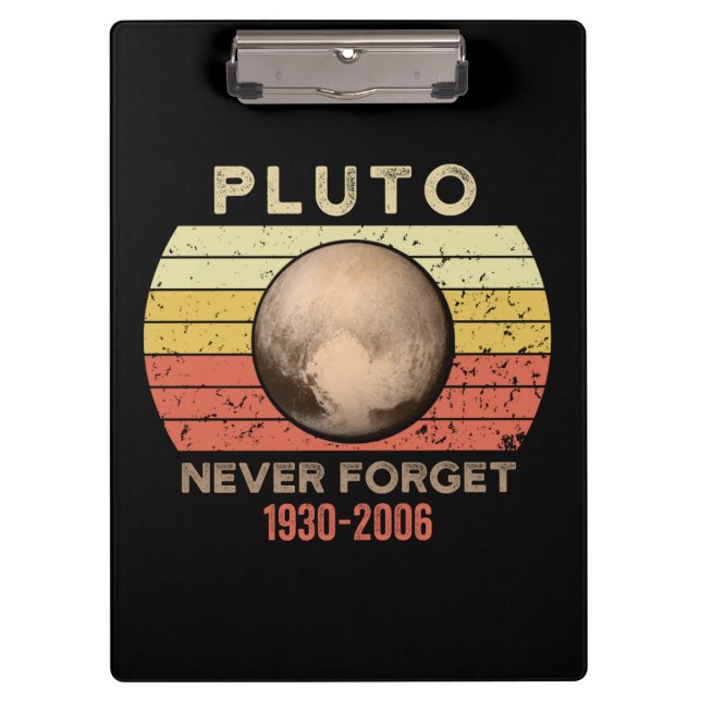 Pranchetas pluto nunca esquece, eris, lua, astronomia, astron (Frente)