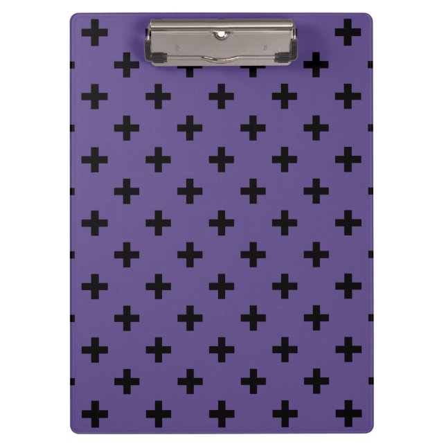 Pranchetas Polka negra cruza ultravioleta (Frente)