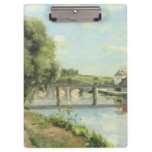Pranchetas Pont Du Chemin De Fer Camille Pissarro