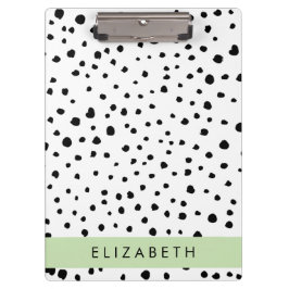 Pranchetas Pontos Dalmáticos, Pontos, Preto e Branco, Seu Nom