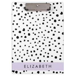 Pranchetas Pontos Dalmáticos, Pontos, Preto e Branco, Seu Nom