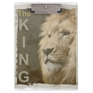 Pranchetas Pop Art Picture Lion Head King Modelo