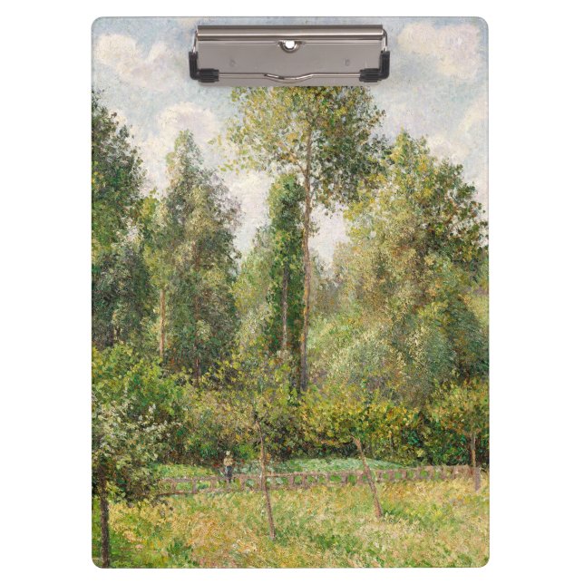 Pranchetas Poplars, Éragny Camille Pissarro (Frente)