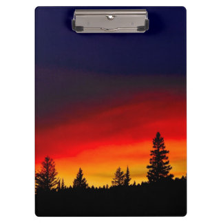 Pranchetas Por do sol de Yellowstone