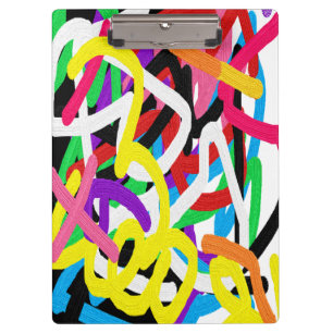 Pranchetas Porta do Grafite Colorida Avryl Fleur