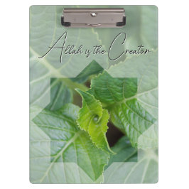 Pranchetas porte-bloc méditer sur la création de Dieu 