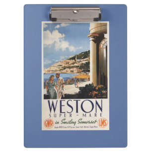 Pranchetas Poster de negligência da estrada de ferro da cost