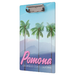 Pranchetas Pôster de viagem Pomona, Califórnia EUA