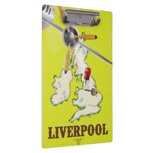 Pranchetas Poster de viagens Vintage Liverpool