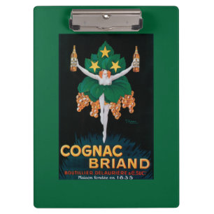 Pranchetas Poster do promocional de Briand do conhaque
