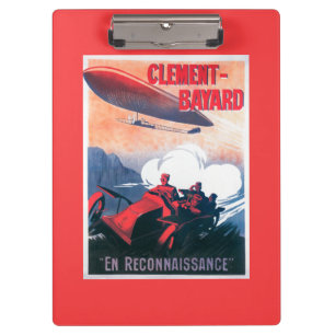 Pranchetas Poster do promocional do dirigível de Adjudant