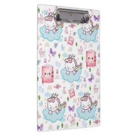 Pranchetas Prancha Rosa, Unicórnio Azul Arco-íris Gato