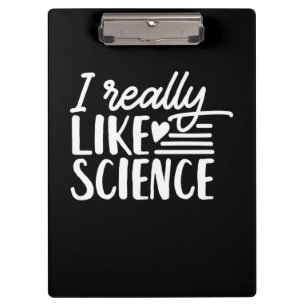 Pranchetas Presente cientista Eu Gosto Muito De Ciência