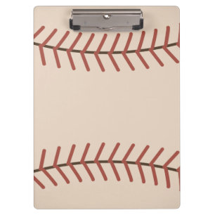 Pranchetas Presente da Área de Transferência de Baseball Vint