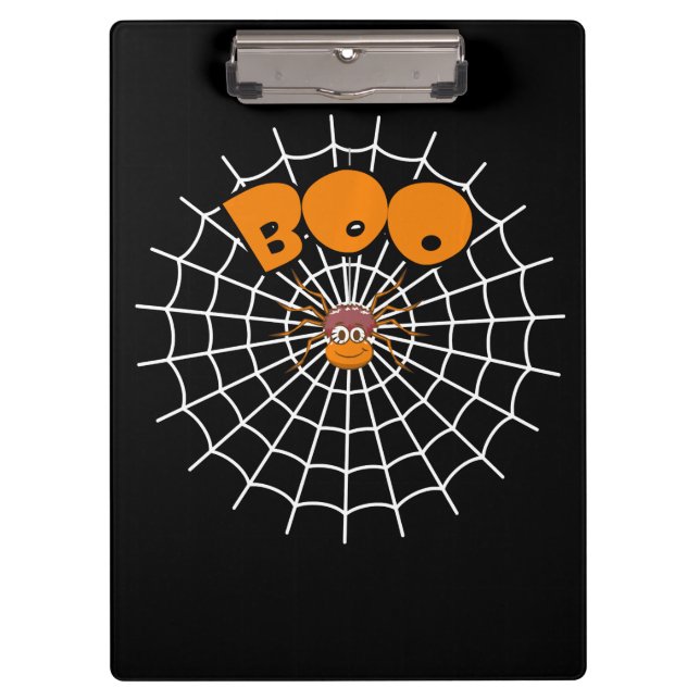 Pranchetas Presente de aranha | Engraçado Boo Spider Web Hall (Frente)