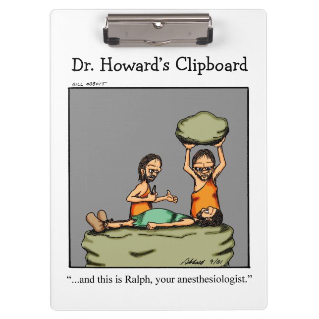 Pranchetas Presente de Humor Médico Hilário (Frente)